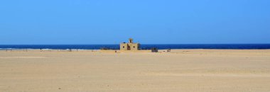 Marsa alam 'daki karakteristik Mısır binası