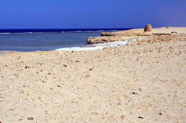 Marsa Alam Mısırda deniz ve çöl