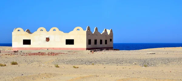 Charakteristisches Ägyptisches Gebäude Marsa Alam — Stockfoto