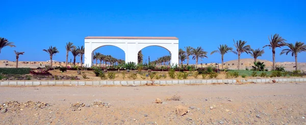 Área Desértica Perto Marsa Alam Egypt — Fotografia de Stock