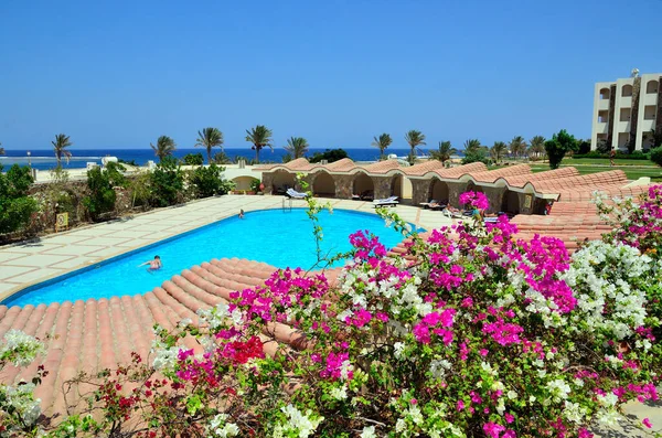 Piscina Resort Marsa Alam Egypt — Foto Stock