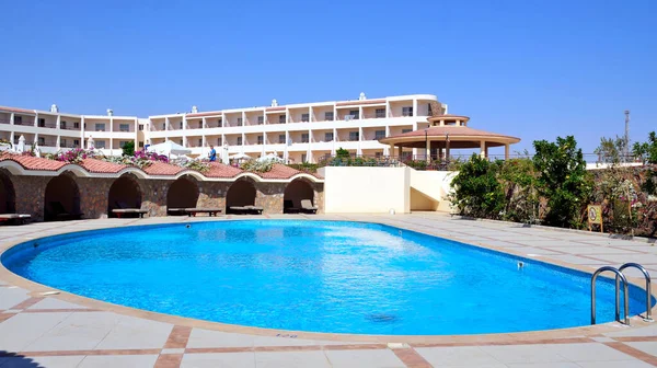 Piscina Resort Marsa Alam Egypt — Foto Stock