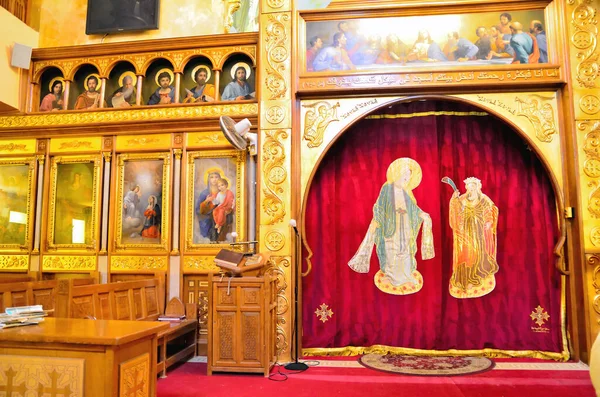 Quseir Egypte Août Eglise Orthodoxe Chrétienne Quseir Attraction Principale Pour — Photo