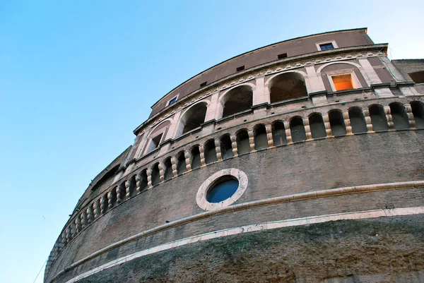 Vista Sul Castel Sant Angelo Roma — Foto Stock