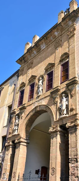 Iglesia Santa Maria Della Catena Construida 1780 Cefalu Sicilia — Foto de Stock