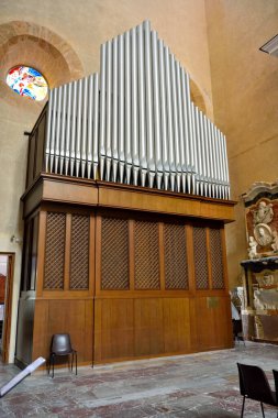 Bizans Arap-Norman stilinde Başkalaşım Katedrali 28 Eylül 2019 Cefalu İtalya