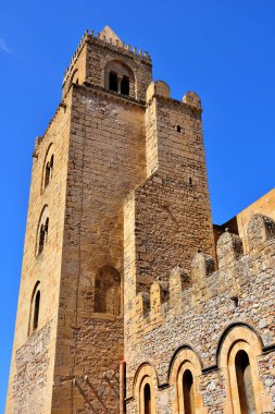 Dönüşüm Katedrali Sicilya Cefalu İtalya