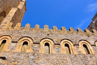Dönüşüm Katedrali Sicilya Cefalu İtalya