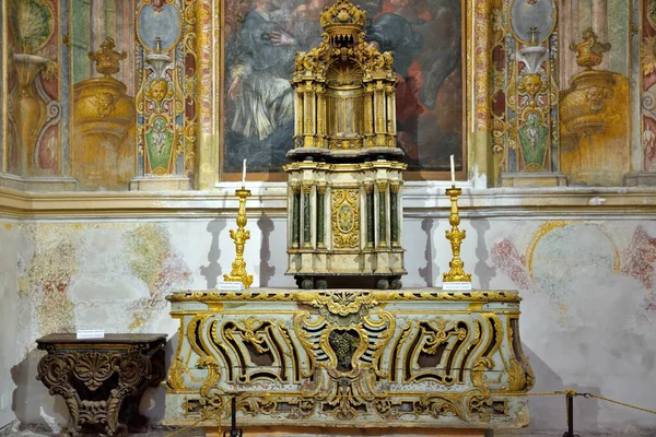 Interior Igreja San Cataldo Setembro 2019 Erice Sicília Itália — Fotografia de Stock
