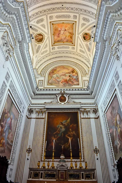 All Interno Della Chiesa San Martino Fondata Dal Conte Ruggiero — Foto Stock