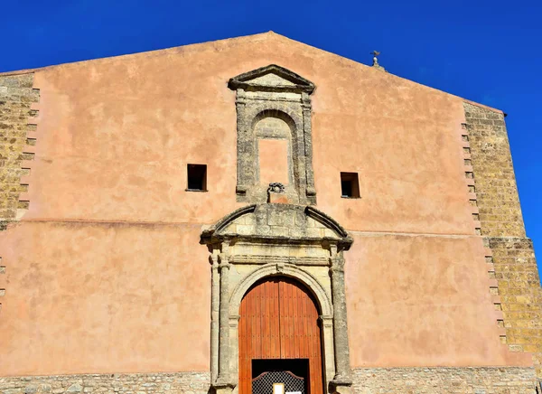 Iglesia San Giuliano Erice Sicilia — Foto de Stock