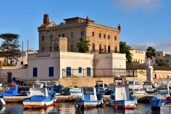 characteristic house in Favignana Sicily Italy