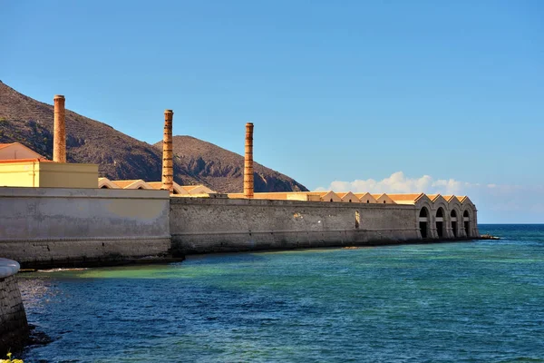 Favignana Trapani bölgesinin tonlarcası Sicilya İtalya
