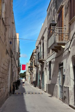 Favignana İtalya adasının tarihi merkezi.