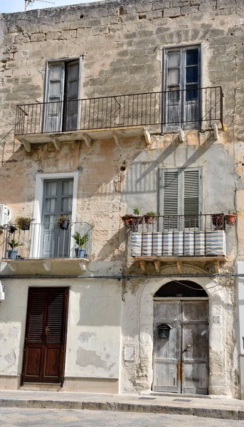 意大利西西里Favignana的特色住宅 — 图库照片