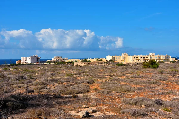 Wyspa Favignana Prowincja Trapani Sycylia Włochy — Zdjęcie stockowe