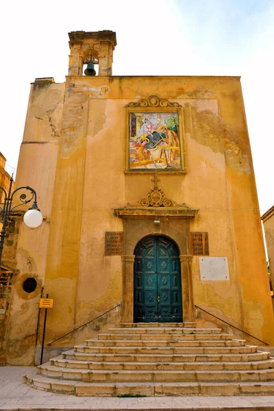 Kościół San Giuseppe Sec Xvii Xviii Mazara Del Vallo Sycylia — Zdjęcie stockowe