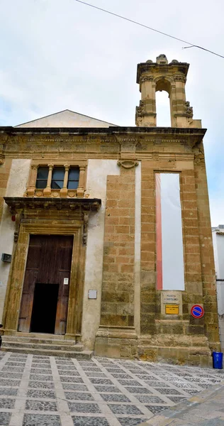 Bartholomew Kilisesi San Bartolomeo Sec Vii Mazara Del Vallo Sicily — Stok fotoğraf