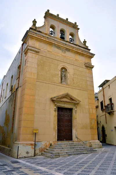 Szent Miklós Templom Chiesa San Nicola Xvth Xviith Century Mazara — Stock Fotó