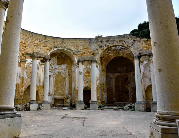 Ruins of the Church of Sant\'Ignazio, mazara del vallo sicily italy