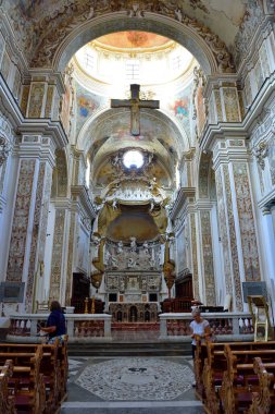 Kutsal Kurtarıcı Katedrali (San Salvatore) 20 Sep 2019 Mazara del Vallo Sicilya Katolik ibadetinin ana yeridir.