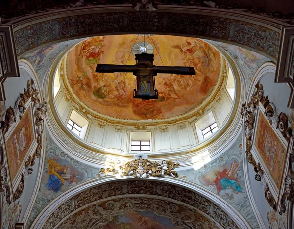 Intérieur Cathédrale Saint Sauveur San Salvatore Est Principal Lieu Culte — Photo