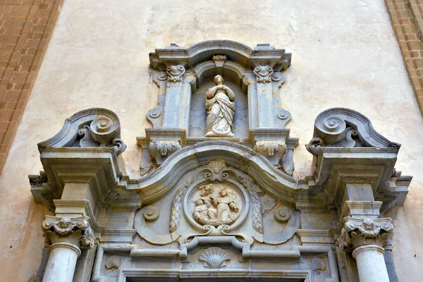 Church Francis Century Baroque Style Mazara Del Vallo Sicily — Stock Photo, Image