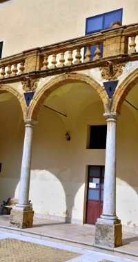 Cumhuriyet meydanı Mazara del vallo trapani Sicilya İtalya