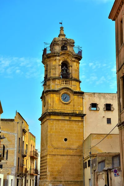 Den Historiska Stadskärnan Mazara Del Vallo Sicilien Italien — Stockfoto