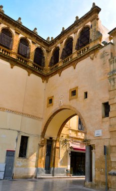 Cumhuriyet meydanı Mazara del vallo trapani Sicilya İtalya