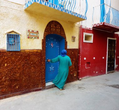  Kasbah, Mazara del vallo Sicilya 'nın eski şehri.              