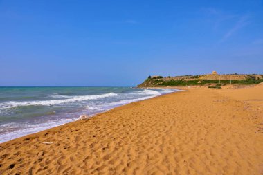 Castelvetrano Selinunte Plajı Sicilya Marinella