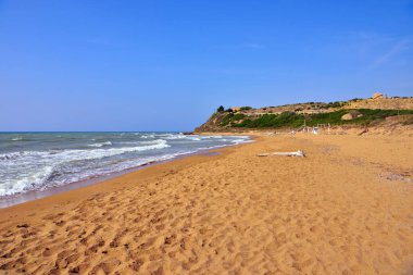 Castelvetrano Selinunte Plajı Sicilya Marinella