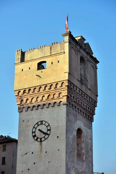 Leon Pancaldo Tower Liguria Savona 意大利 — 图库照片