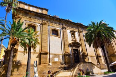 Maria Santissima del Soccorso Bazilikası Sicilya İtalya