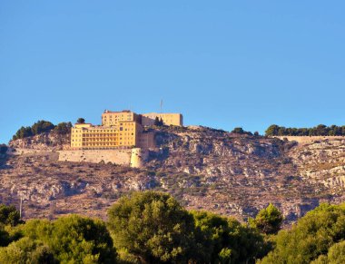 San Calogero Bazilikası Monte Kronio Sciacca Sicilya