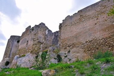 Ay şatosu sayılıyor (castello dei conti luna) Sciacca Sicilya İtalya