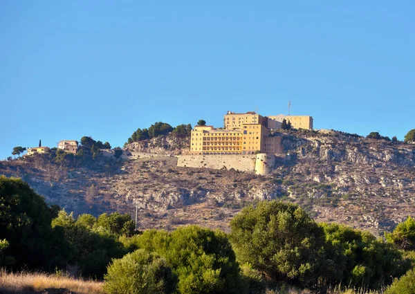 Basílica San Calogero Monte Kronio Sciacca Sicily Italia — Foto de Stock