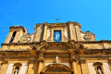 Maria Santissima del Soccorso Bazilikası Sicilya İtalya