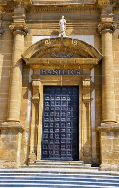 Maria Santissima del Soccorso Bazilikası Sicilya İtalya