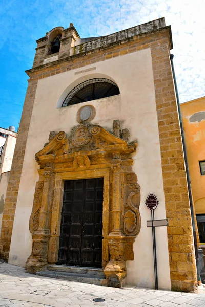 Kostel Očistce Sciacca Sicílie Itálie — Stock fotografie