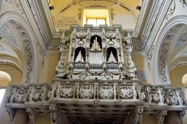 Εσωτερικό Της Εκκλησίας Του Michele Arcangelo 17Ος Αιώνας 2019 Sciacca — Φωτογραφία Αρχείου