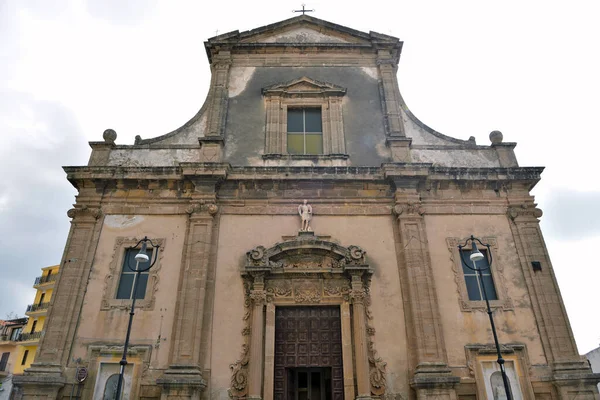 Church Michael Archangel Sciacca Sicily Italy — Stock Photo, Image