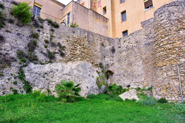 Міські Мури Cinta Muraria Sciacca Sicily Italy — стокове фото