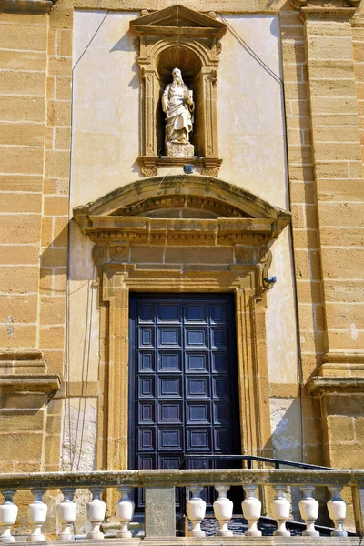 Basilika Maria Santissima Del Soccorso Sciacca Sicilien Italien — Stockfoto