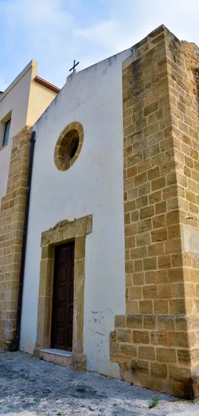 Колишня Церква Архангела Сан Мікеле Сицилія — стокове фото