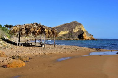 Sciacca plajı (lumia) Sicilya İtalya