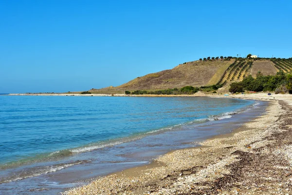 Plage Sciacca Lumia Sicile Italie — Photo