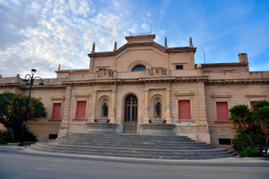 Sicilya 'daki Sciacca Terminali' nin termal kaplıcası.