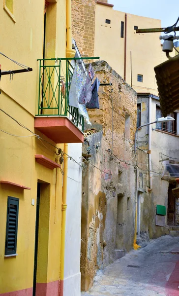 Historyczne Centrum Sciacca Sycylia Włochy — Zdjęcie stockowe